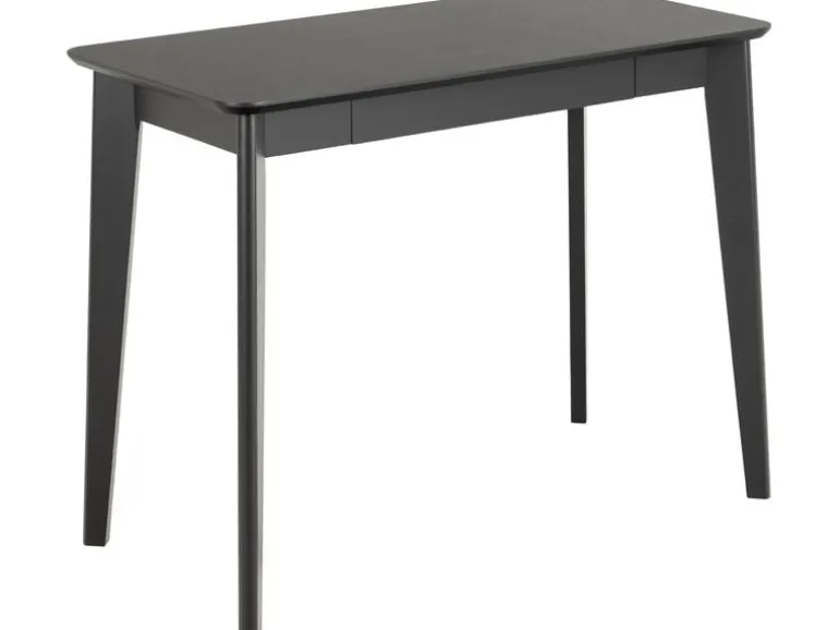 AC Design Tisch Roxby, Eiche, Schwarz