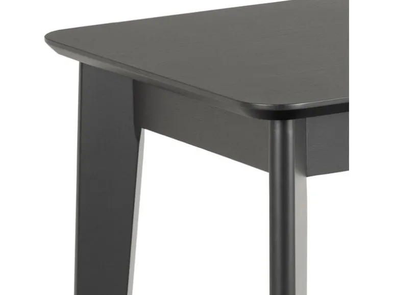 AC Design Tisch Roxby, Eiche, Schwarz