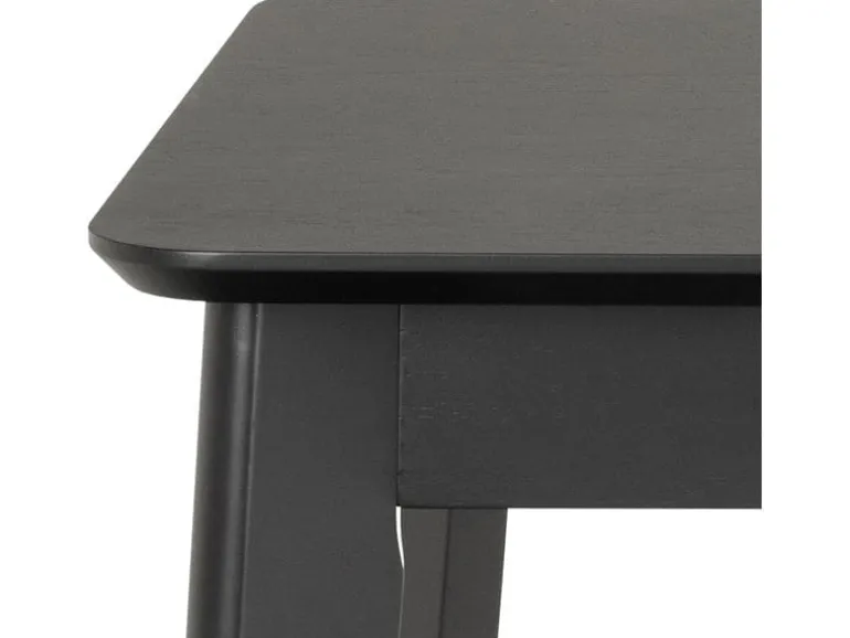 AC Design Tisch Roxby, Eiche, Schwarz