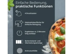 ADE Küchenwaage Isabella Silber