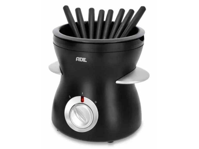ADE Schokoladenfondue-Set KG2352 10 Teile, Schwarz