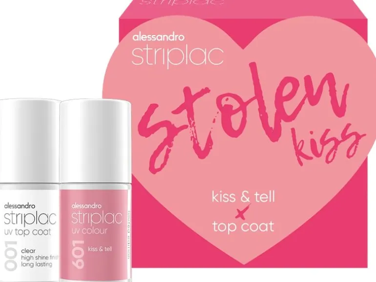alessandro Geschenkset Striplac UV Set Stolen Kiss