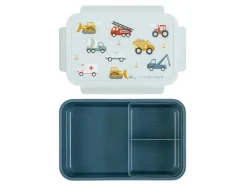 A Little Lovely Company Lunchbox Fahrzeuge Mehrfarbig