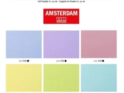 Amsterdam Acrylfarbe Set Pastel 6 Tuben à 20 ml