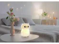 Ansmann Nachtlicht Eule 0.2W, IP20, USB-Ladung