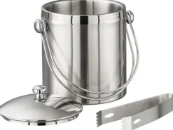 APS Eiswürfelbehälter mit Eiszange 12 x 14 cm