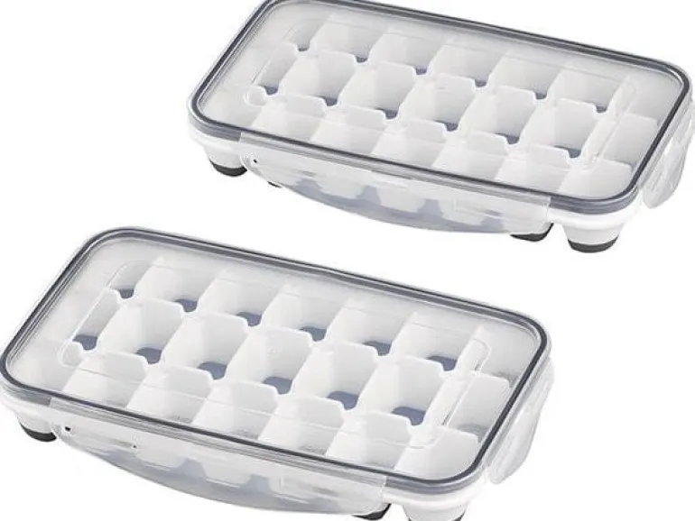 APS Eiswürfelform mit Deckel 36103 2er Set