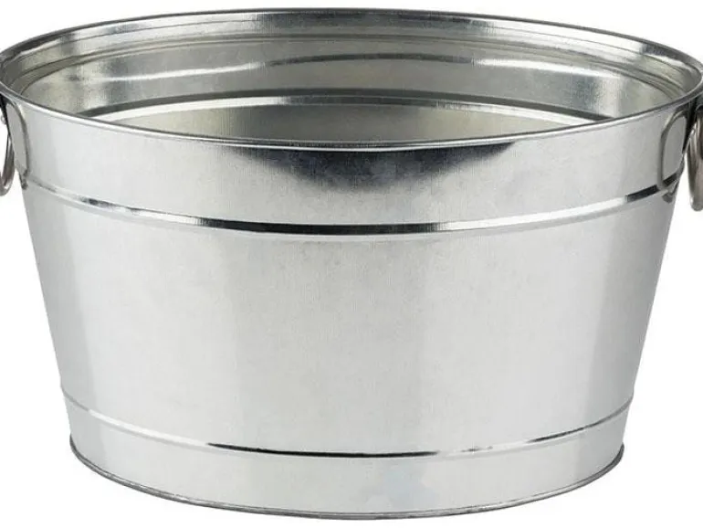 APS Getränkewanne TIN 11 Liter, Silber