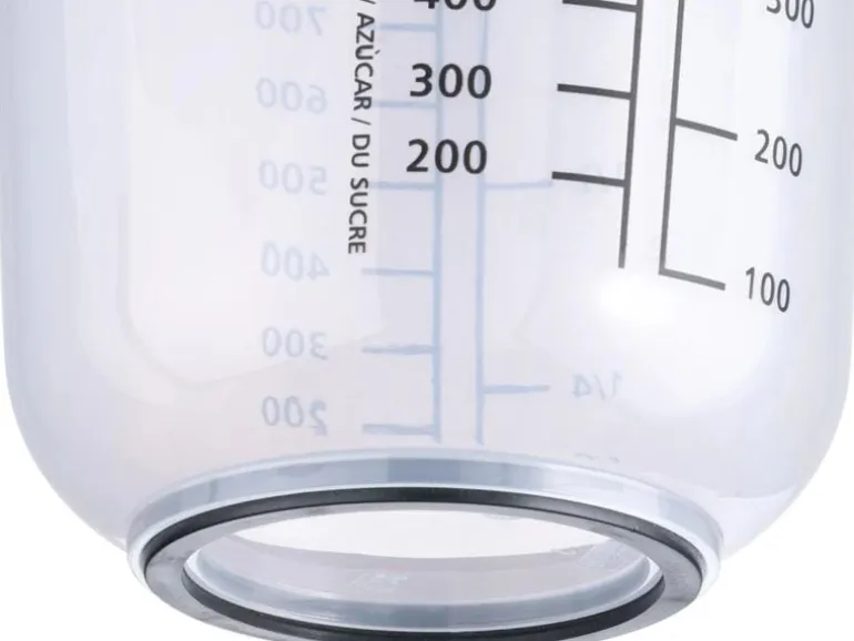 APS Rührbecher mit Deckel MIXUP 1 l, Transparent