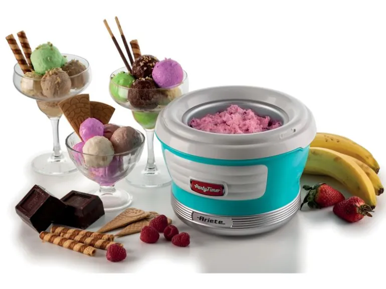 Ariete Glacemaschine Party Time ARI-643-BL 1.5 l, Blau/Weiss