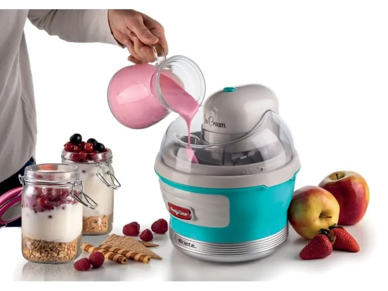 Ariete Glacemaschine Party Time ARI-643-BL 1.5 l, Blau/Weiss