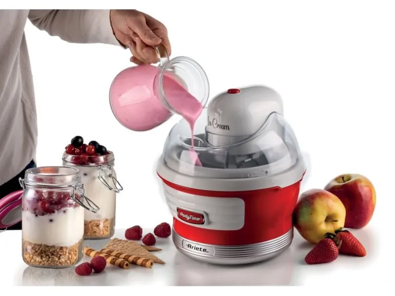 Ariete Glacemaschine Party Time ARI-643-RD 1.5 l, Rot/Weiss