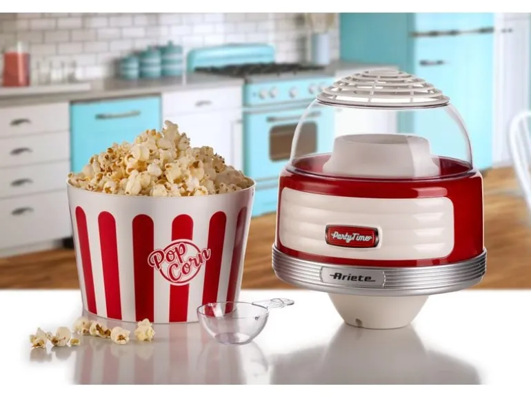 Ariete Popcorn Maschine Party Time ARI-2957-RD Rot/Weiss