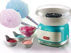 Ariete Zuckerwattemaschine Party Time ARI-2973-BL Blau/Weiss