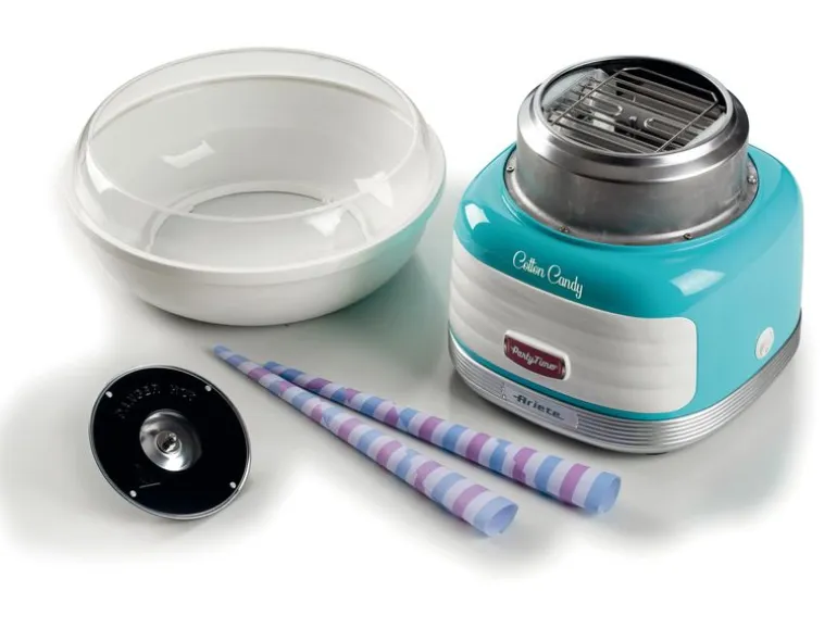 Ariete Zuckerwattemaschine Party Time ARI-2973-BL Blau/Weiss