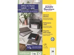 Avery Zweckform Universal-Etiketten 6122 70 x 36 mm, 10 Blatt