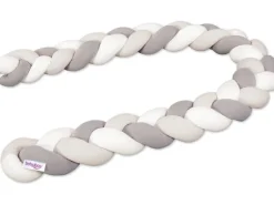 babybay Nestschlange geflochten Ivory/Beige/Crème 200 cm