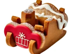 BackshopSchweiz Ausstechform 3d Weihnachtsschlitten Set - 4-teilig