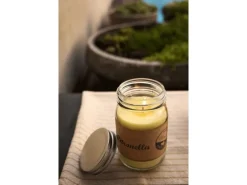 balthasar Gartenkerze Citronella Jar Gelb