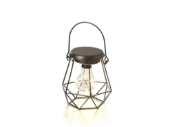 balthasar Laterne LED Mesh Schwarz