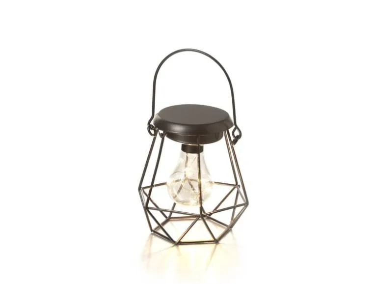 balthasar Laterne LED Mesh Schwarz