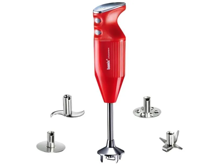 Bamix Stabmixer M350 Maxx Chrom/Rot