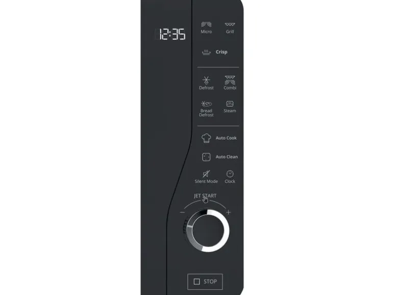 Bauknecht Mikrowelle MW 427 SL CH Schwarz/Silber