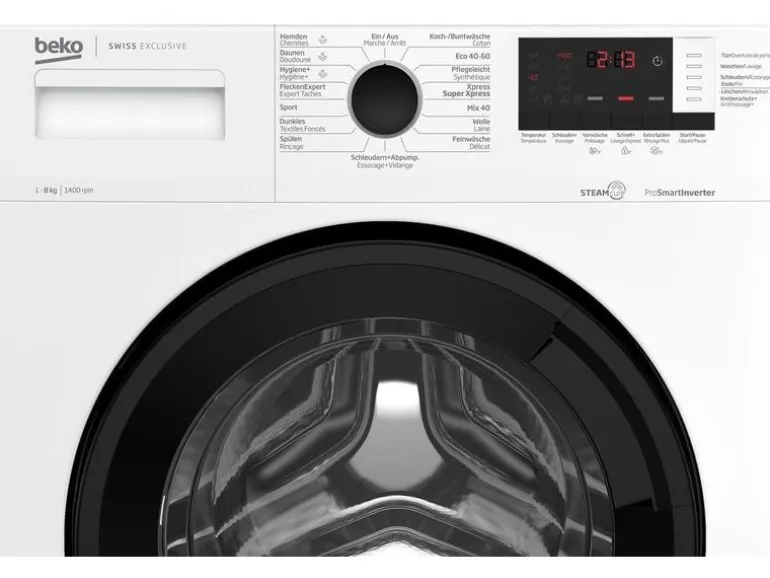 Beko Waschmaschine WM215 Links