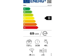 Beko Waschmaschine WTL370 Oben (Toplader)