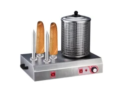 Berger Lanz Hot Dog Maschine mit 4 Spiessen