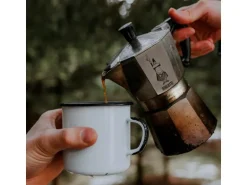 Bialetti Espressokocher Moka Express 1 Tassen, Silber