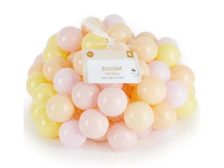 bieco Bälle für Bällebad 100 Stk. Blossom