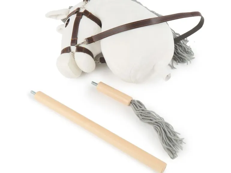 bieco Hobby Horse – SIZE S Weiss