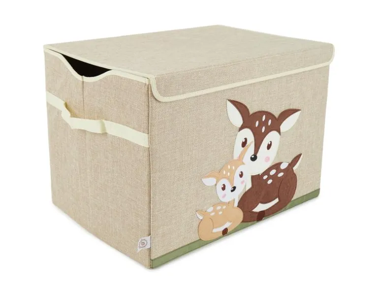 bieco Spielzeugbox Rehe liegend 36 x 36 x 51 cm