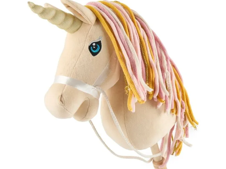 bieco Steckentier Einhorn Aurora Mehrfarbig/Beige