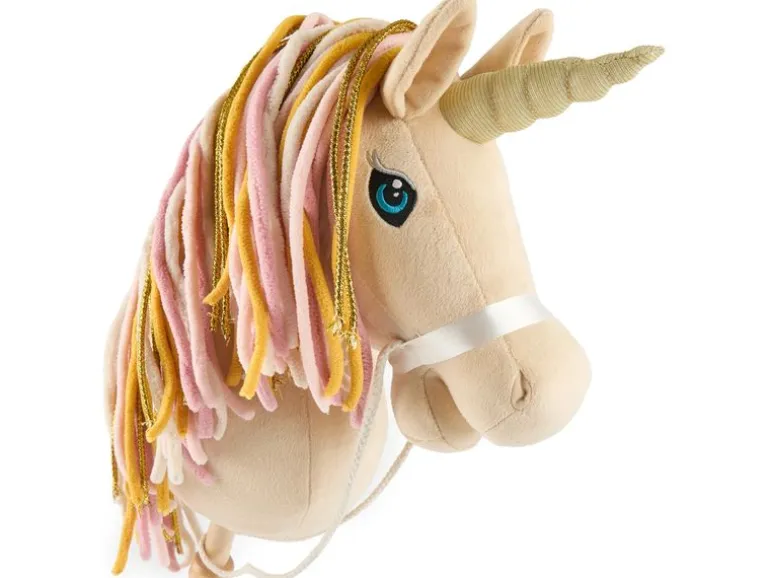 bieco Steckentier Einhorn Aurora Mehrfarbig/Beige