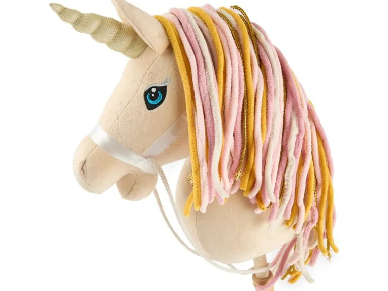 bieco Steckentier Einhorn Aurora Mehrfarbig/Beige
