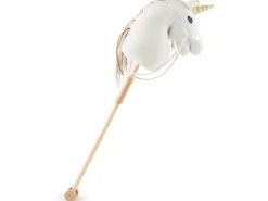 bieco Steckentier Einhorn Rainbow Mehrfarbig/Gold/Weiss