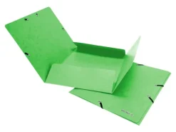 Biella Gummibandmappe A4 Karton, Hellgrün