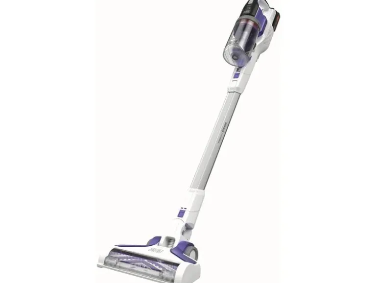 BLACK+DECKER Akku-Hand- und Stielsauger Pet 4 in 1 Weiss/Lila