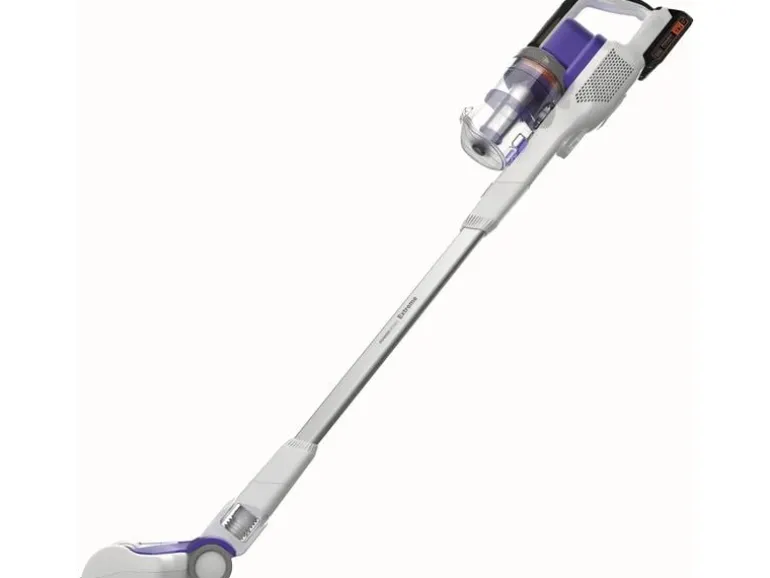 BLACK+DECKER Akku-Hand- und Stielsauger Pet 4 in 1 Weiss/Lila