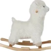Bloomingville Schaukeltier Kinto Lama Weiss