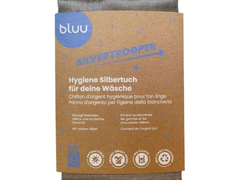 bluu Hygiene Silbertuch silvertrooper 1 Stück