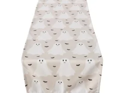 Boltze Tischläufer Ghostie Textil, 140 x 40 cm