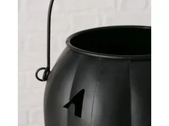 Boltze Windlicht Grimasi Metall, 14 cm