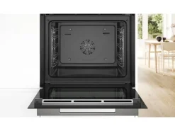 Bosch Einbaubackofen HBG7341B1 Schwarz A+