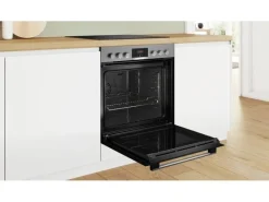 Bosch Einbaubackofen HEA513BS3 Silber, A+