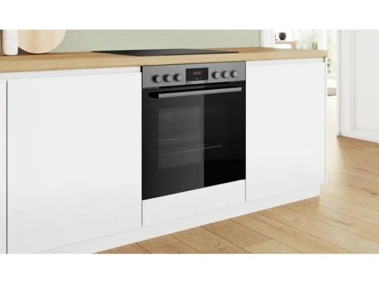 Bosch Einbaubackofen HEA513BS3 Silber, A+