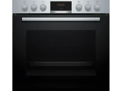 Bosch Einbaubackofen Serie 4 HEA513BR3 Schwarz/Silber A+