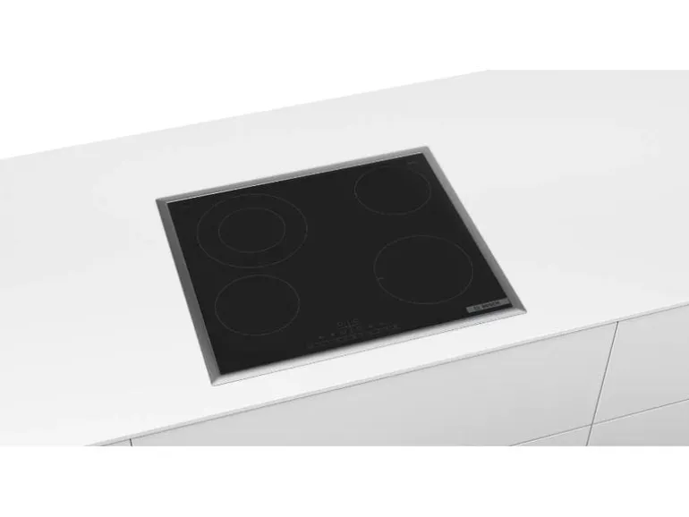 Bosch Glaskeramik-Kochfeld PKF645FP2C Aufliegend
